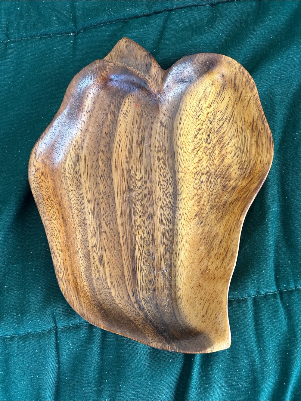 Hawaiian Wooden Plate